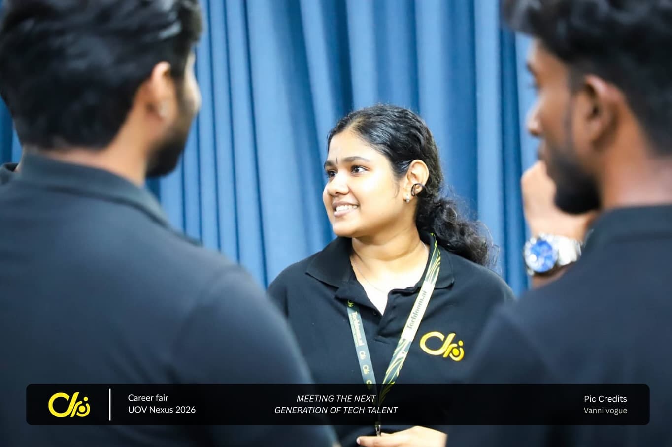 Career fair UOV Nexus 2026. Meeting the next generation of tech talent. Photo credit: Vanni vogue.