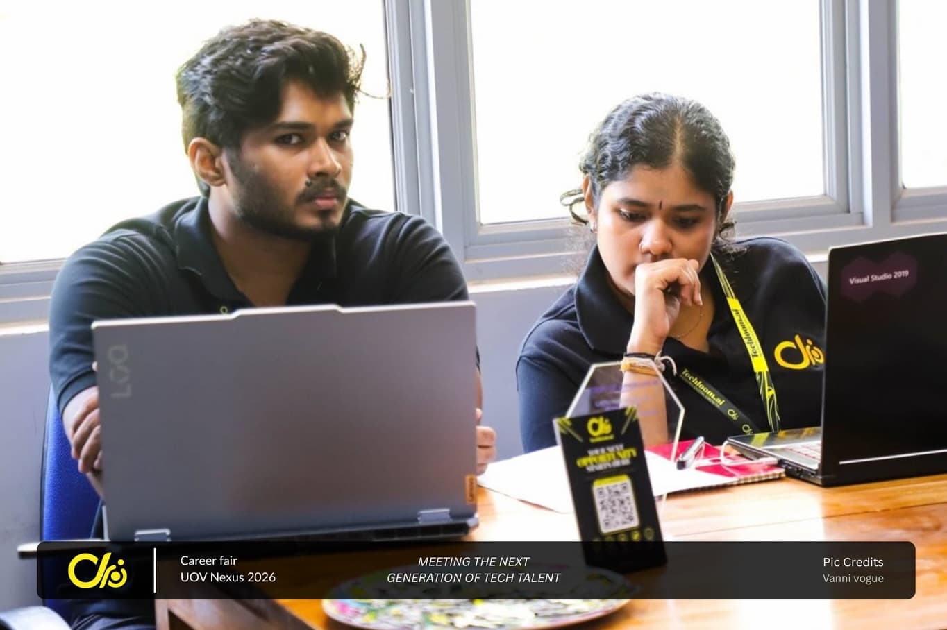 Career fair UOV Nexus 2026. Meeting the next generation of tech talent. Photo credit: Vanni vogue.