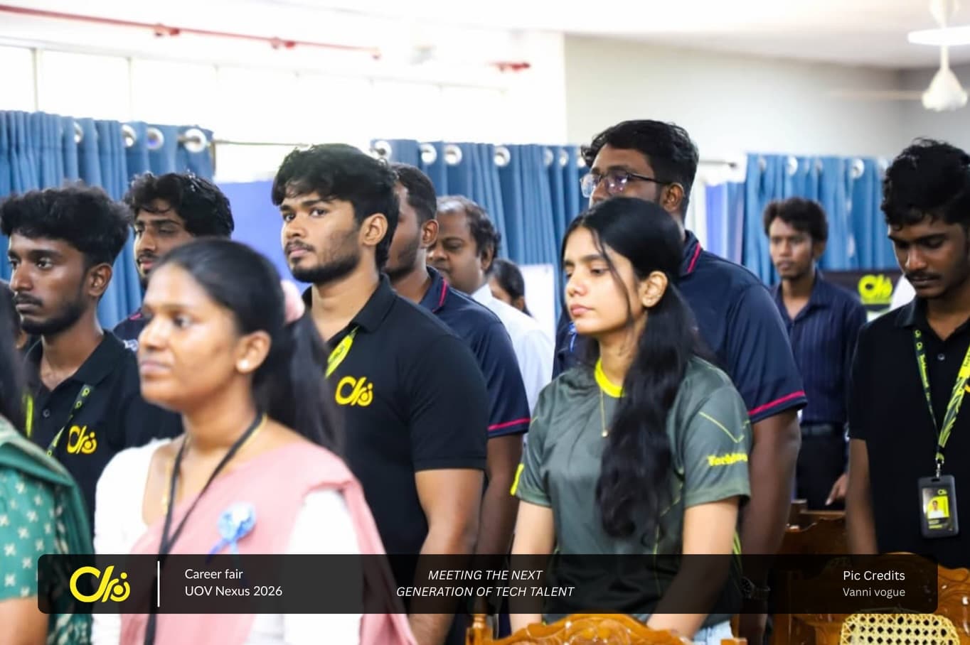 Career fair UOV Nexus 2026. Meeting the next generation of tech talent. Photo credit: Vanni vogue.