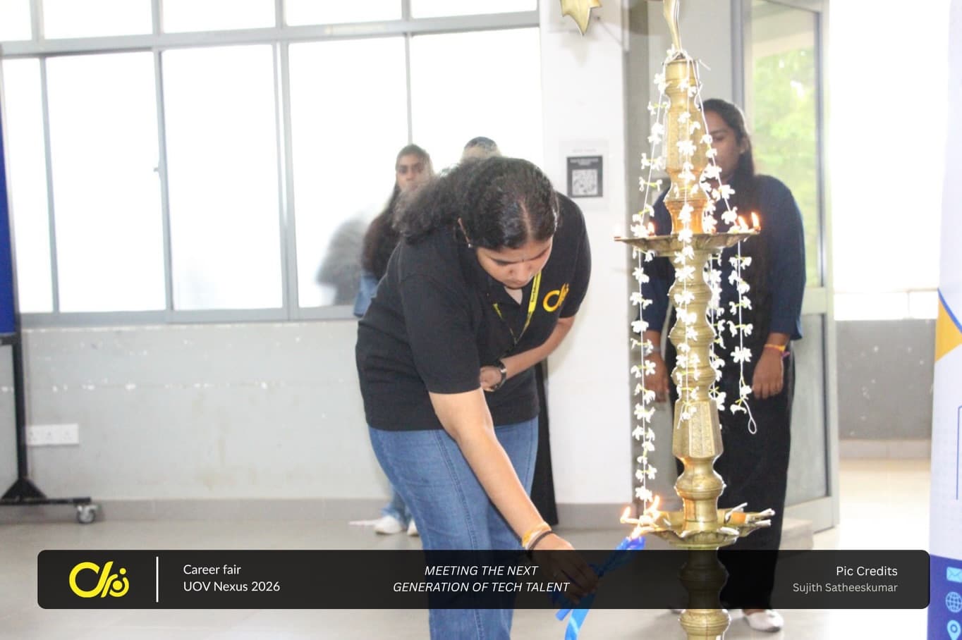 Career fair UOV Nexus 2026. Meeting the next generation of tech talent. Photo credit: Sujith Satheeskumar.