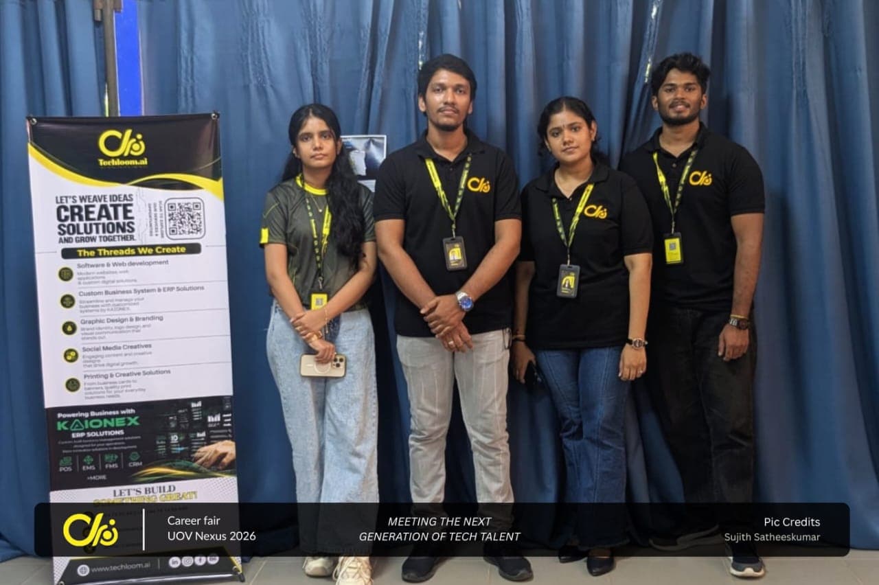 Career fair UOV Nexus 2026. Meeting the next generation of tech talent. Photo credit: Sujith Satheeskumar.