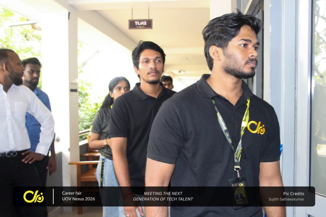 Career fair UOV Nexus 2026. Meeting the next generation of tech talent. Photo credit: Sujith Satheeskumar.